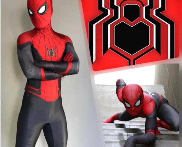 Spider-man Black and Red Suits Far From Home Spider Bodysuit