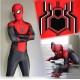 Spider-man Black and Red Suits Far From Home Spider Bodysuit