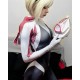 Spiderman Gwen Cosplay Suit Halloween Costume Bodysuit - Into the Spiderverse