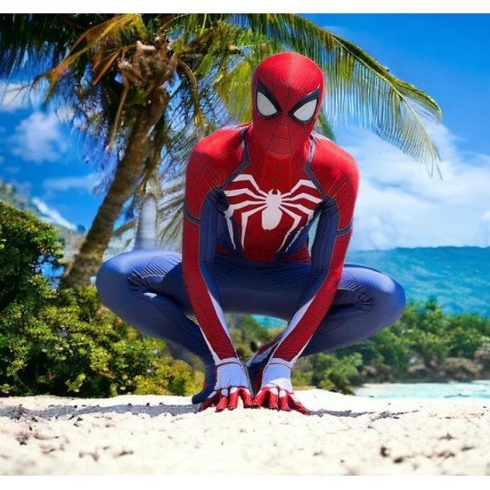 Spiderman PS4 Game Insomniac Cosplay, Spiderman PS4 Game Insomniac Costume